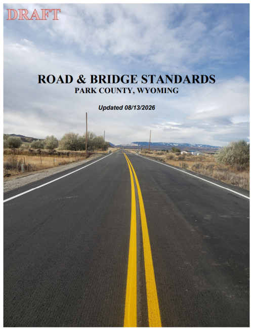 2026 Road & Bridge Standards Draft